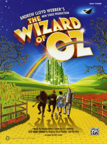 The Wizard Of Oz: New Stage Production:  Easy Piano