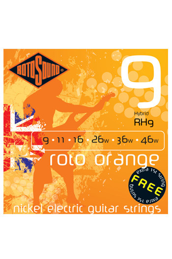 RotoSound Electric Guitar Roto Orange 9-46