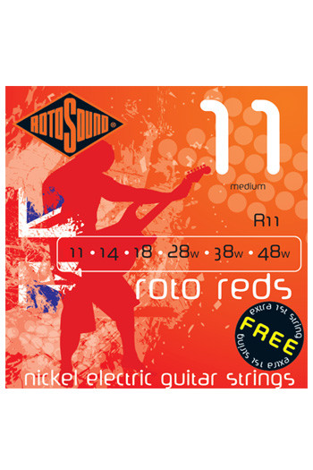 RotoSound Electric Guitar Roto Reds 11-48