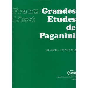 Liszt Ferenc: Grandes Études De Paganini: Piano Solo