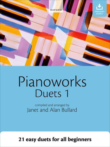 Pianoworks: Duets 1: 21 Easy Duets For All Beginners Book & Audio (OUP)