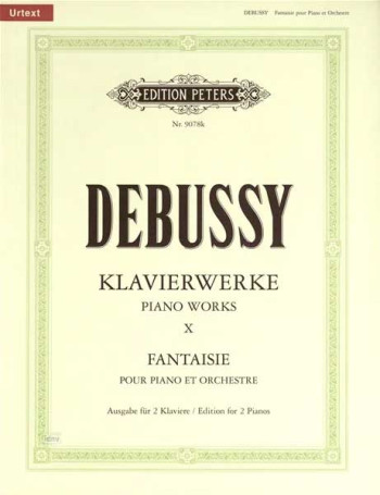 Fantaisie For Piano And Orchestra (Peters)