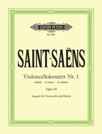 Concerto No.1 A Minor Op.33: Cello & Piano (Peters)