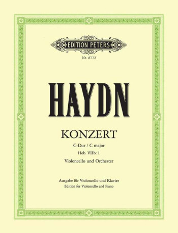 Concerto C Major: IIb:1 Cello & Piano (Peters)