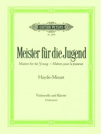 Masters For The Young; Cello & Piano (Peters)