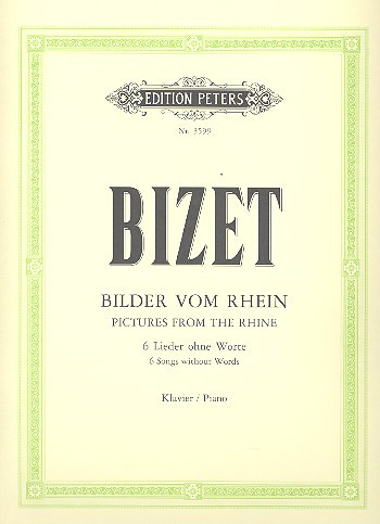Pictures From The Rhine (6 Song Without Words) Piano