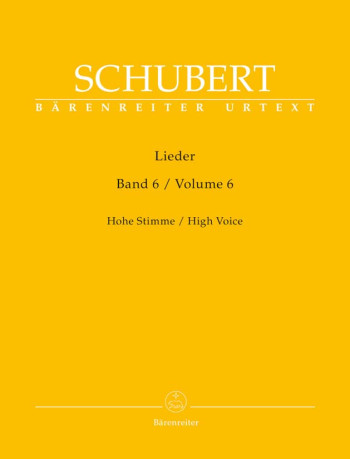 Lieder (Songs) Vol.6 Voice & Piano (Barenreiter)