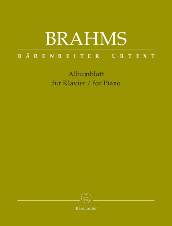 Albumblatt: Piano (Barenreiter)