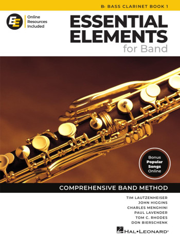 Essential Elements For Band Book 1: Bass Clarinet