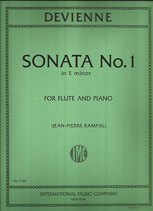 Sonata E Minor: Op58 No1: Flute & Piano (International)