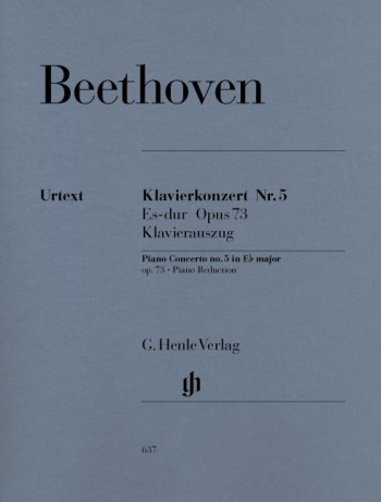 Piano Concerto No.5 Eb Major Op.73 Emperor Piano reduction, for 2 pianos (Henle)
