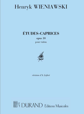 Etudes Caprices: Op.10 Violin & Piano