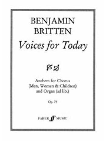 Voices For Today. SATB Accompanied