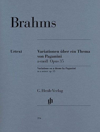 Paganini Variations Op.35: Piano (Henle)