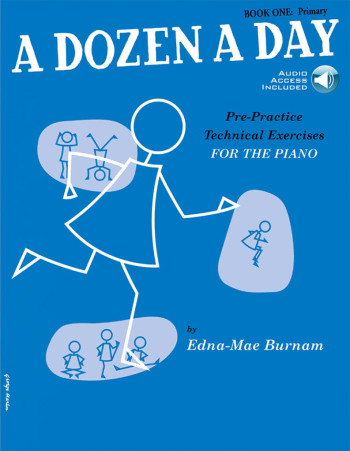 A Dozen A Day Book 1 Primary: Piano Studies: Book & Audio