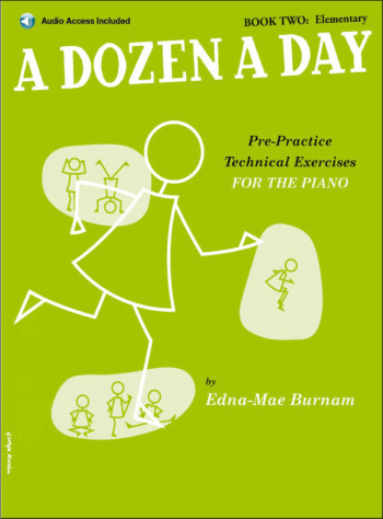 A Dozen A Day Book 2 Elementary: Piano Studies: Book And Audio