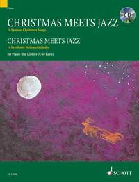 Christmas Meets Jazz: 16 Famous  Christmas Songs: Book & Cd