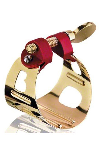 BG LD1 Gold Plated Duo Ligature For Alto Sax & Clarinet