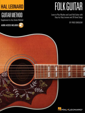 Hal Leonard Guitar Method: Folk Guitar: Book And Audio