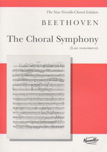 Choral Symphony: Last Movement: Vocal Score (Novello)