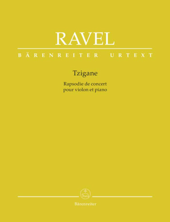Tzigane: Rapsodie De Concert: Violin And Piano (Barenreiter)