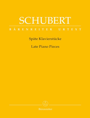 Late Piano Pieces: Piano (Barenreiter)