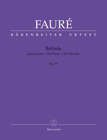 Ballade: Op19: Piano (Barenreiter)