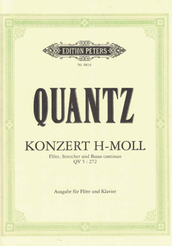 Concerto G Major : Flute & Piano (Peters)