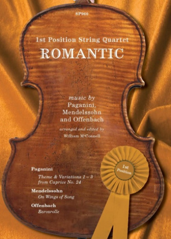 Romantic: 1st Position String Quartet: String Quartet: Score & Parts