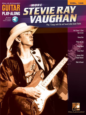 Guitar Play-Along Vol 140: More Stevie Ray Vaughan Guitar Tab: Book & Audio