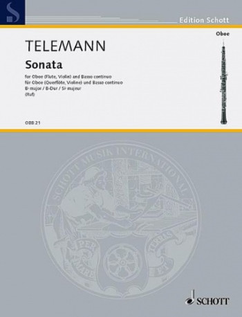 Sonata In Bb Major: Oboe & Piano: From Essercizii Musici
