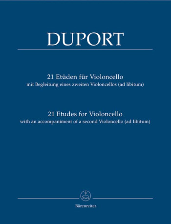 21 Studies Cello (Barenenreiter)