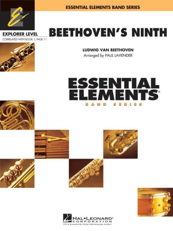 Essential Elements 200 Band Series: Beethovens Ninth:  Sc&Pts