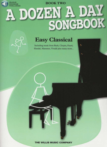 A Dozen A Day Songbook Book 2: Easy Classical: Book & Audio