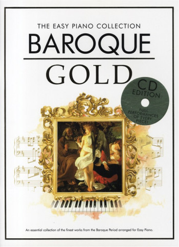 Baroque Gold: Easy Piano Collection: Piano: Book & Cd