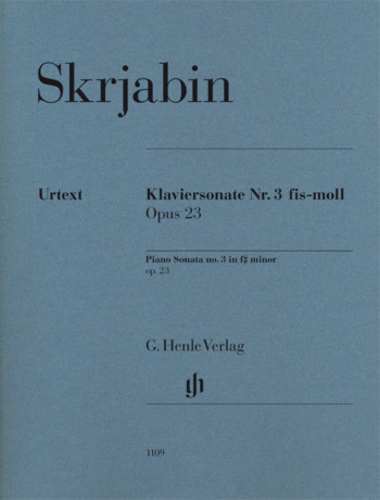 Piano Sonata F# Minor No.3 Op.23: Piano Solo (Henle)