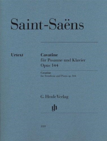 Cavatine Op.144: Trombone And Piano (Henle)