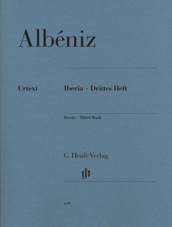Iberia Third Book Piano Solo (Henle HN649)