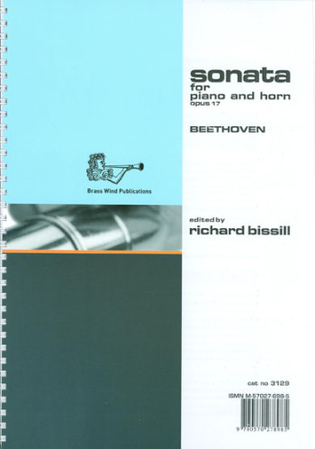 Sonata Horn In F Op.17: French Horn & Piano (Brasswind)