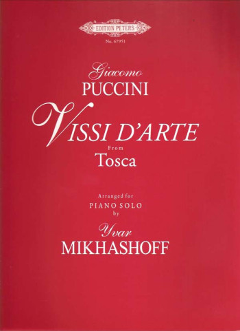 Vissi Darte From Tosca: Piano (Peters)