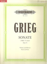Sonata No.3 C Minor Op.45: Violin & Piano (Peters)