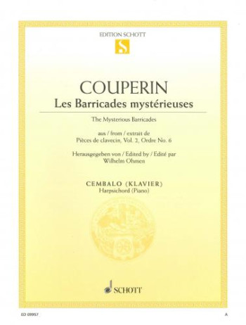 Les Barricades Mysterieuses: The Mysterious Barricades: Piano (Schott)
