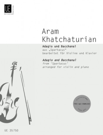 Adagio And Bacchanal From Spartacus: Violin & Piano (Universal)