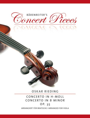 Concerto B Minor Op.35: Viola & Piano (Barenreiter)
