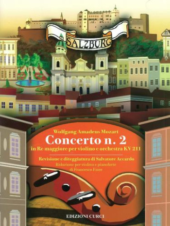 Concerto No.2 D Major K211: Violin & Piano (Curci