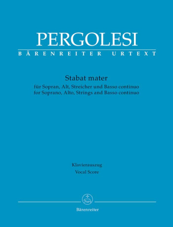 Stabat Mater: SATB: Vocal Score (Barenereiter)