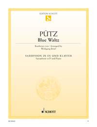 Blue Waltz: Alto Saxophone Eb & Piano (putz)