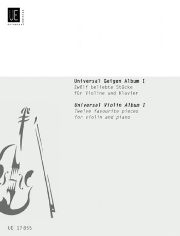 Universal Violin Album: Bk1: Violin & Piano