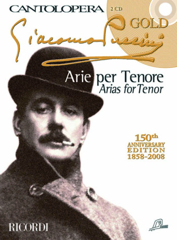 Cantolopera: Arias For Tenor: Cantolopera Gold Edition: Voice And Piano: Book & Cd