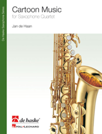 Cartoon Music: Saxophone Quartet: Score & Parts